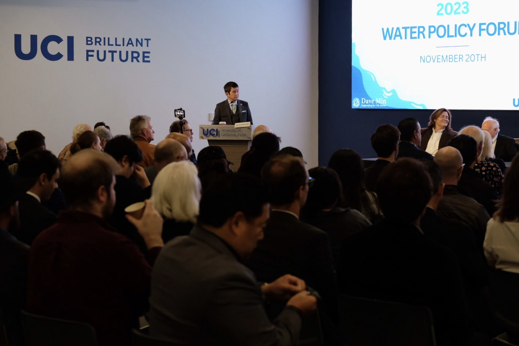 Senator Min hosts 2023 Water Policy Forum at UC Irvine.